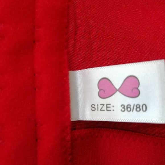 NWOT Molded Cup and Jeweled Center 36D Jacquard and Lace Bra - Picture 8 of 11